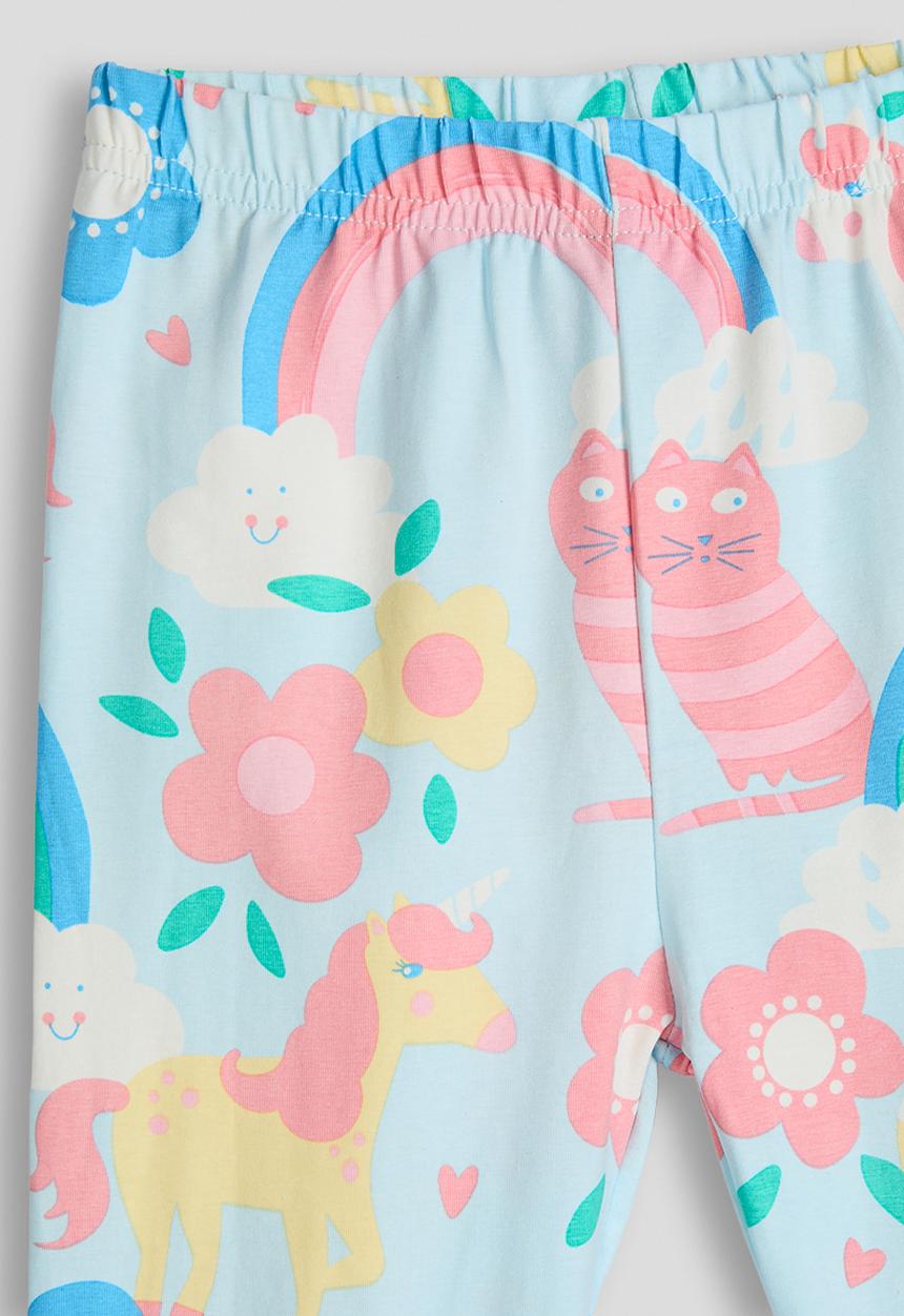 Pop Candy - Aop leggings - light blue/multi