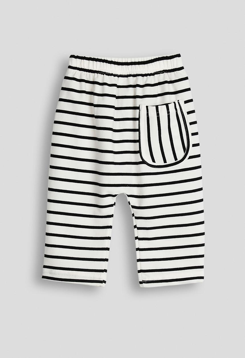 Pop Candy - Dropped waist tights - black stripes