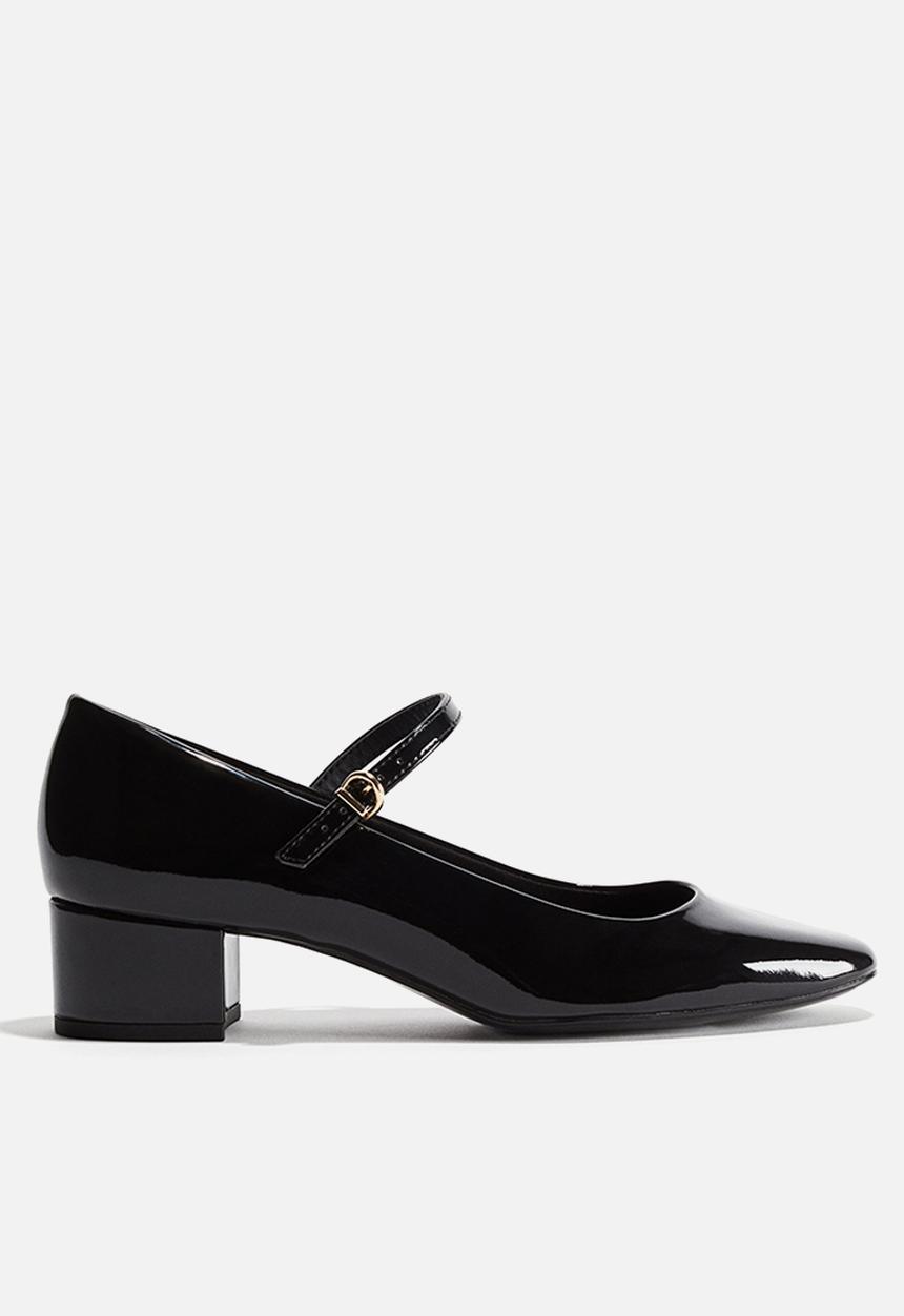 H&M - Patent mary janes - black