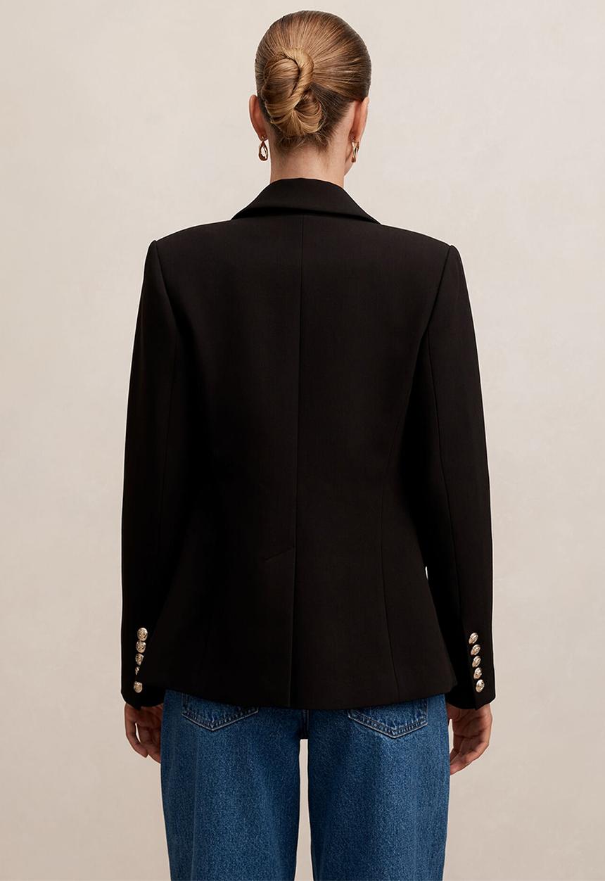 Forever New - Tiana military blazer in black