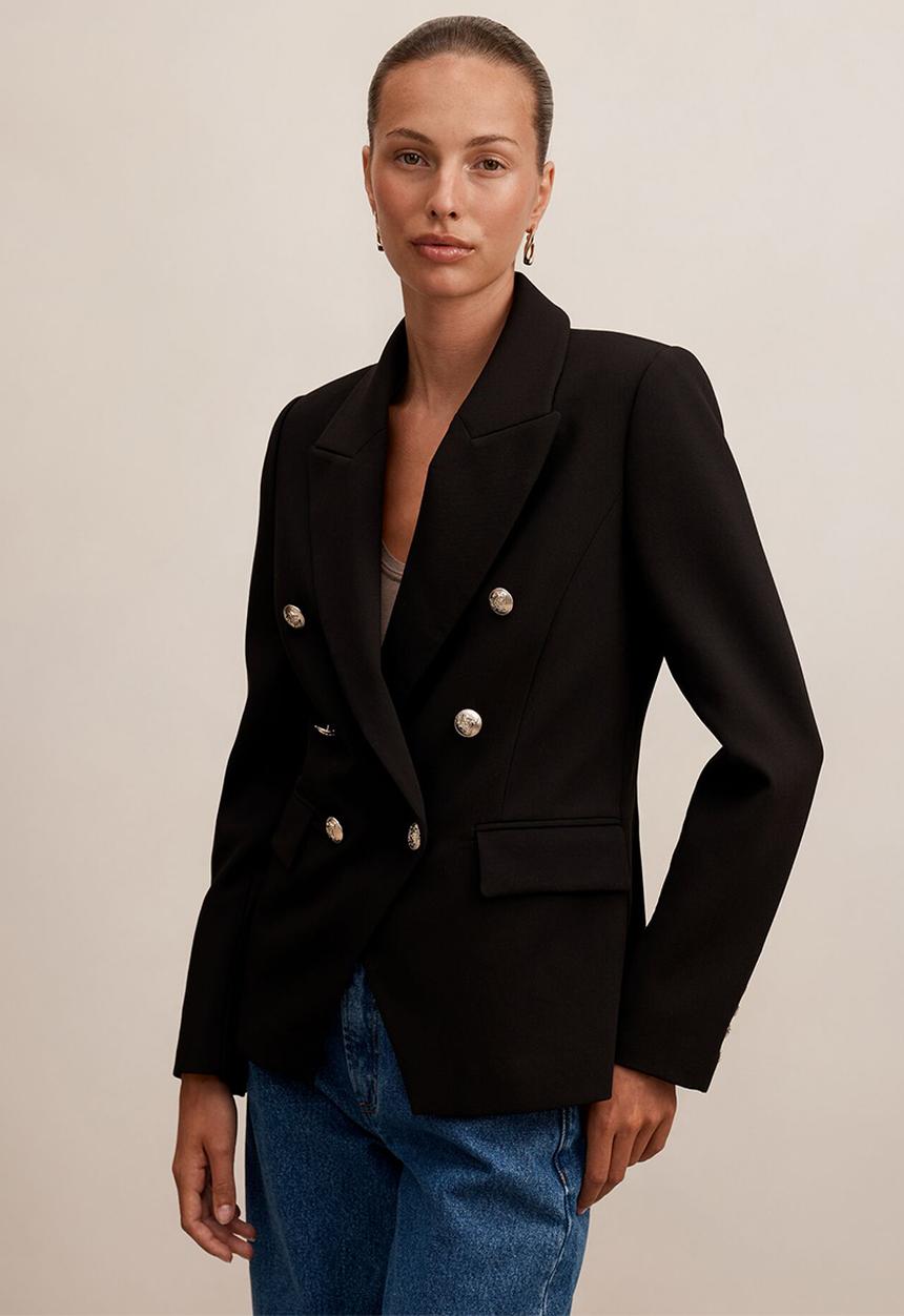 Forever New - Tiana military blazer in black