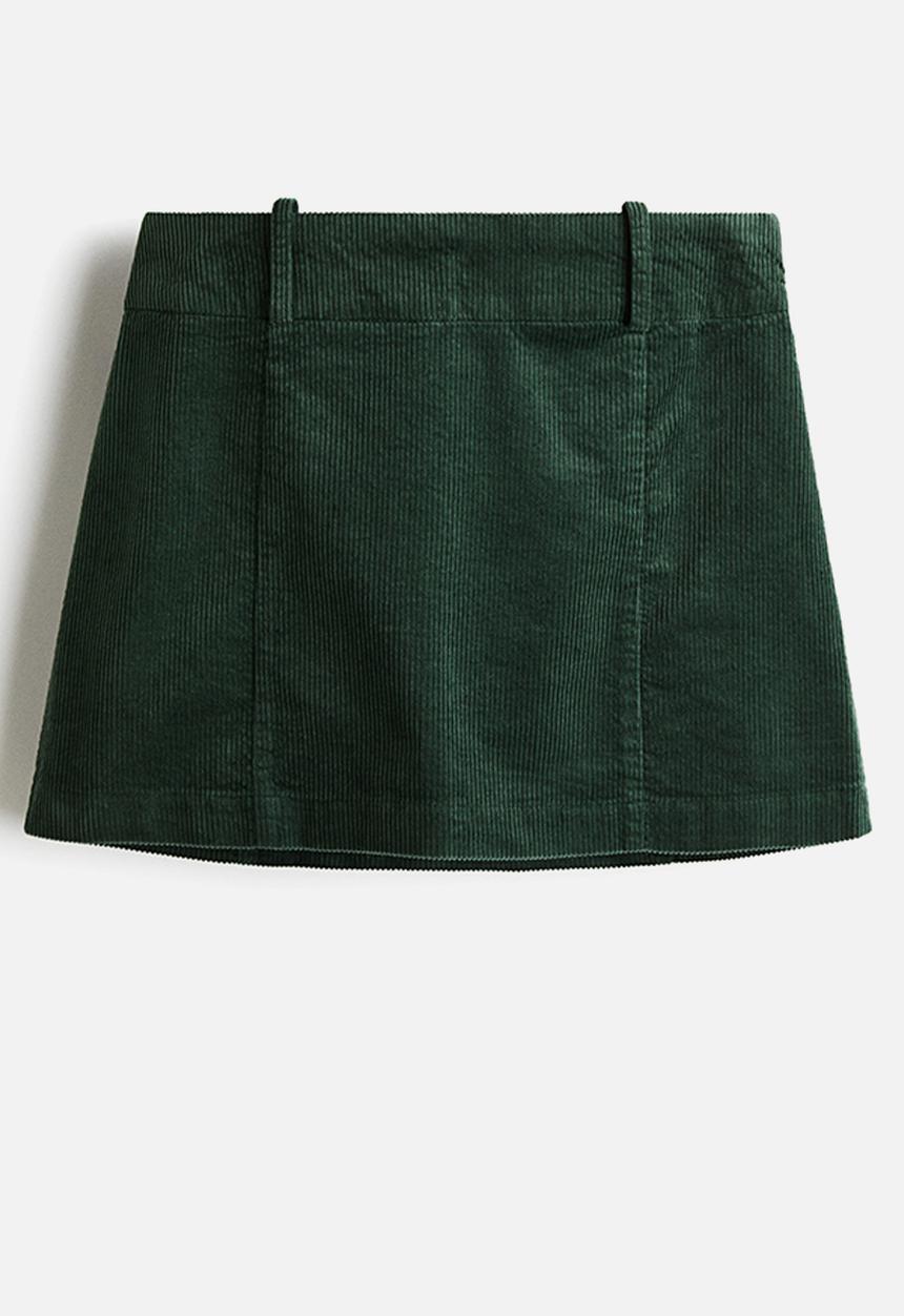 H&M - Mini skirt - dark green