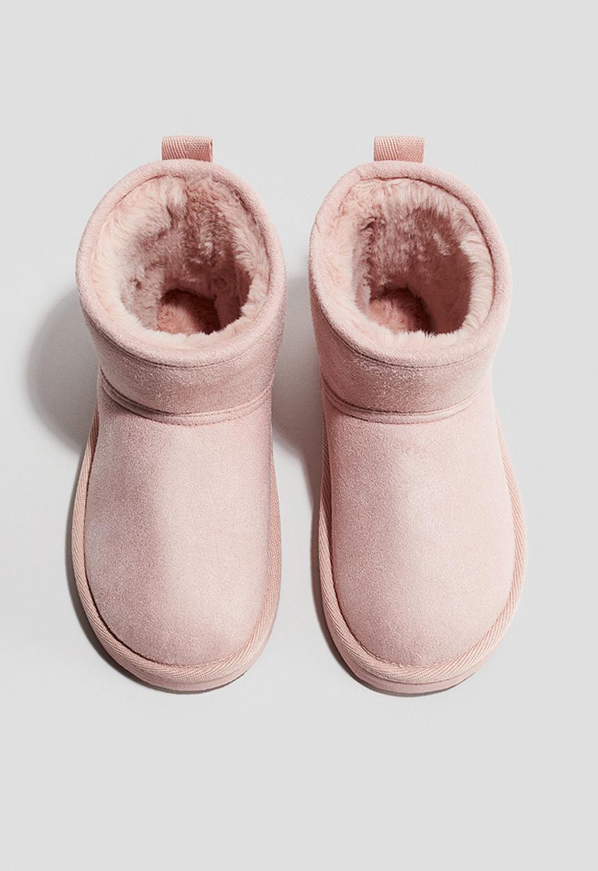 H&M - Warm-lined boots - pink