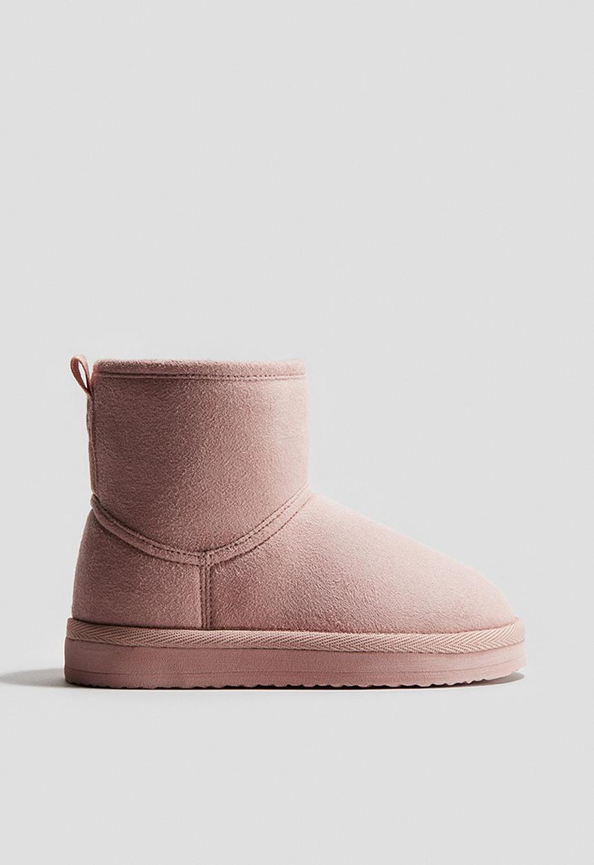 H&M - Warm-lined boots - pink