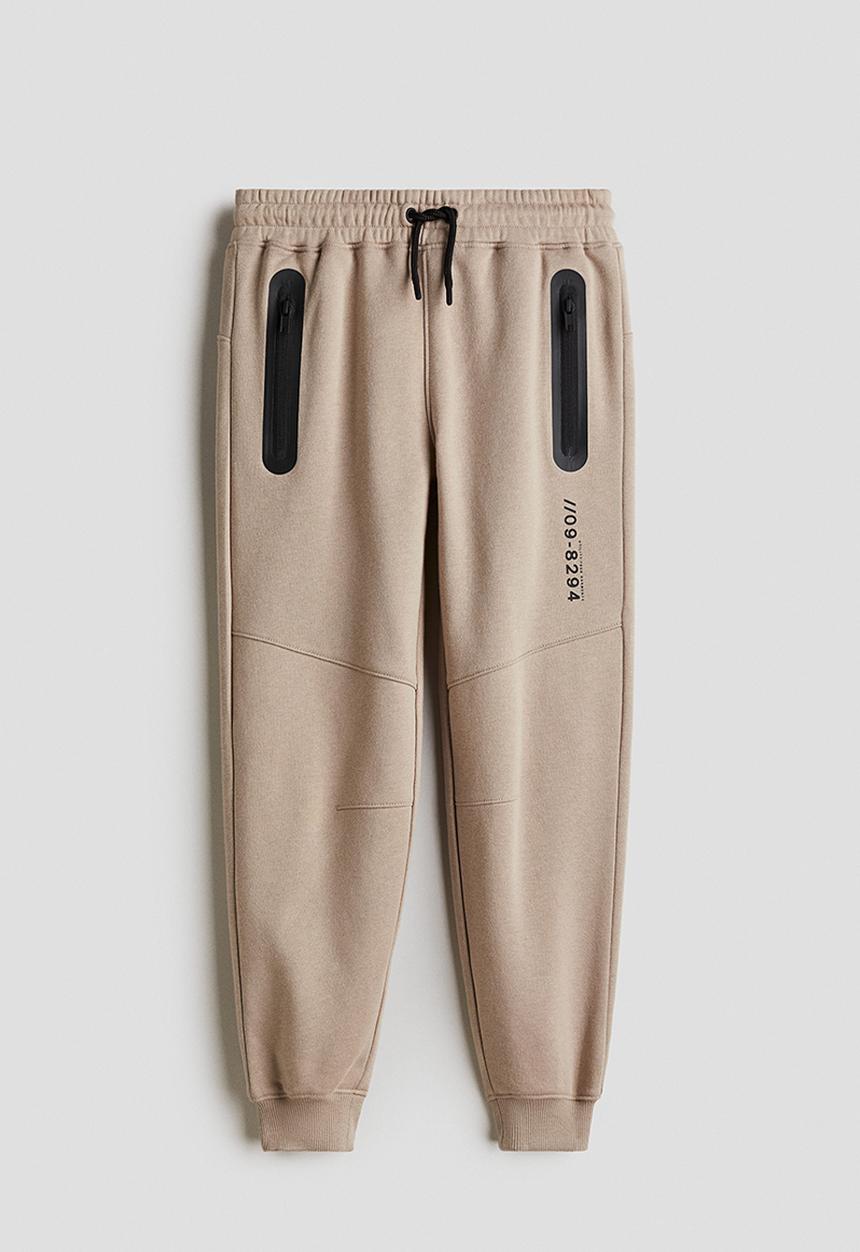 H&M - Sweatshirt joggers - beige 