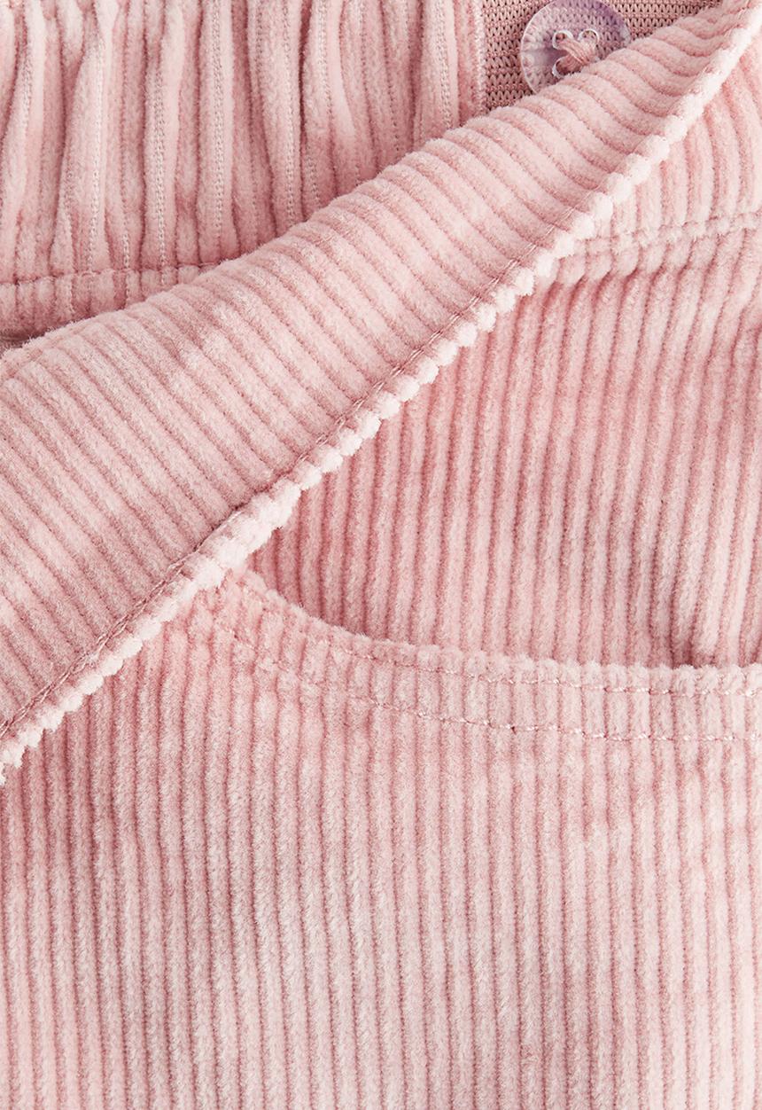 H&M - Corduroy skirt - pink
