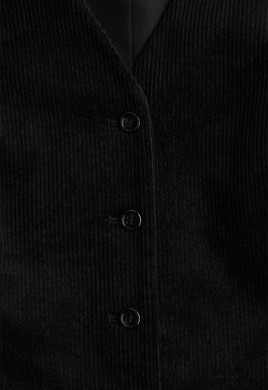 H&M - V-neck waistcoat - black