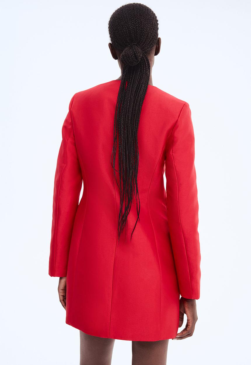 H&M - Double-breasted blazer dress - red