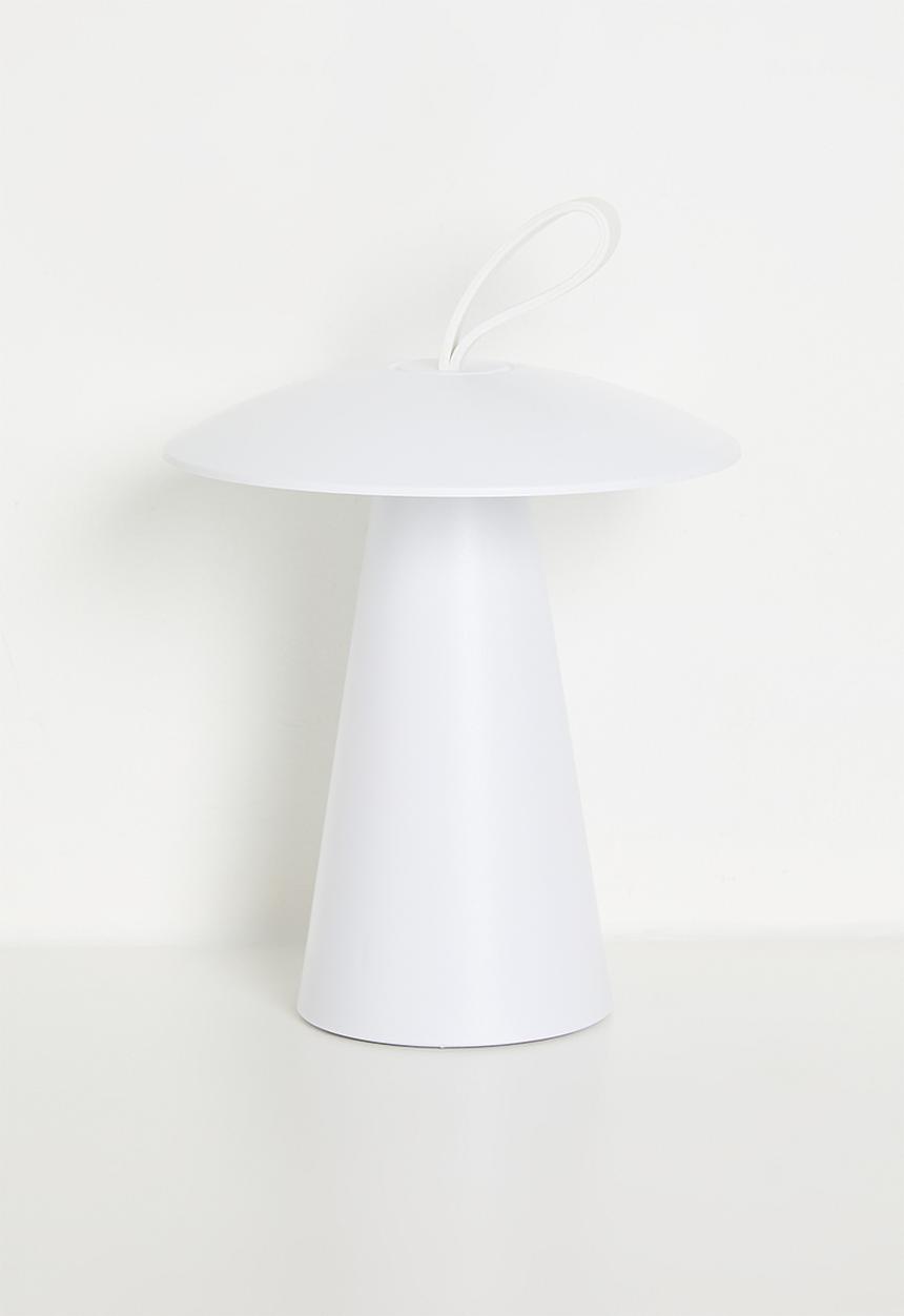 H&S - Table Lamp Rechargeable - White