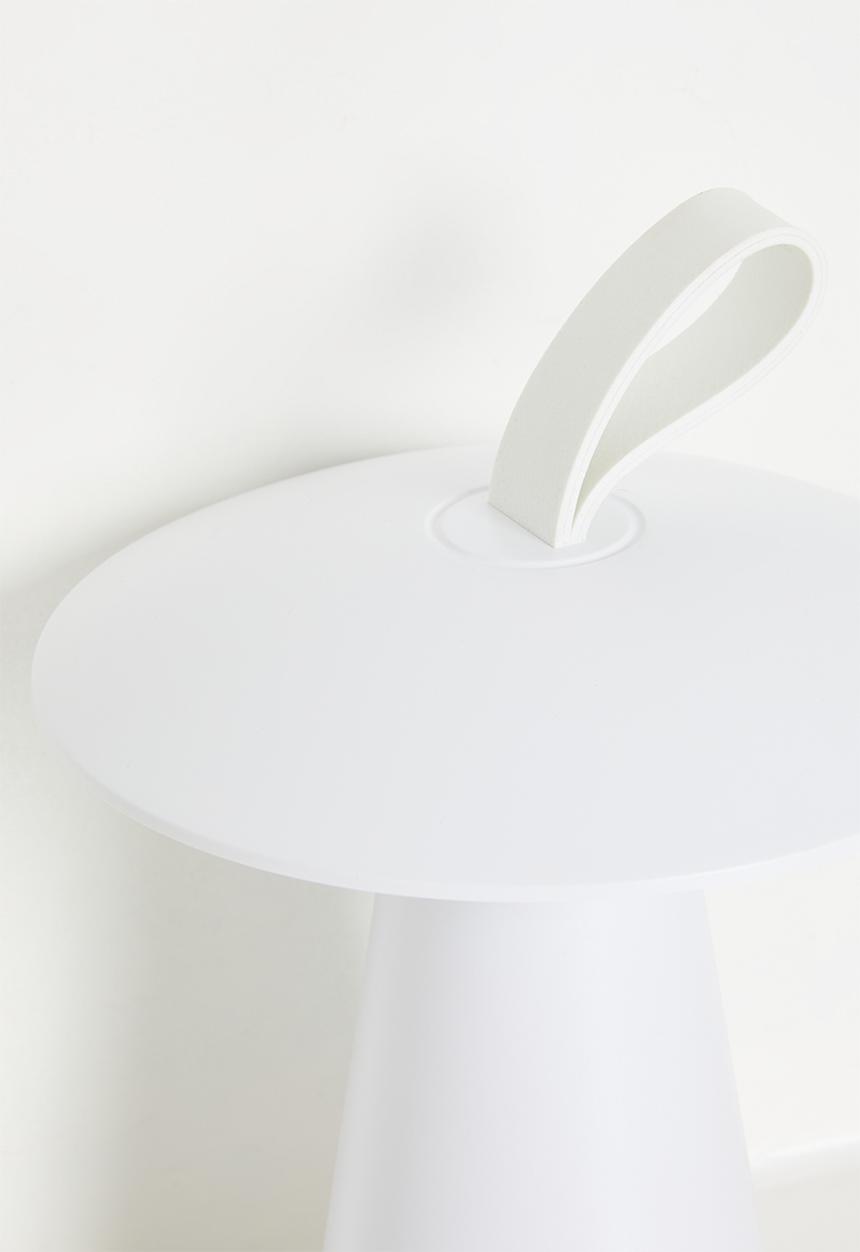 H&S - Table Lamp Rechargeable - White