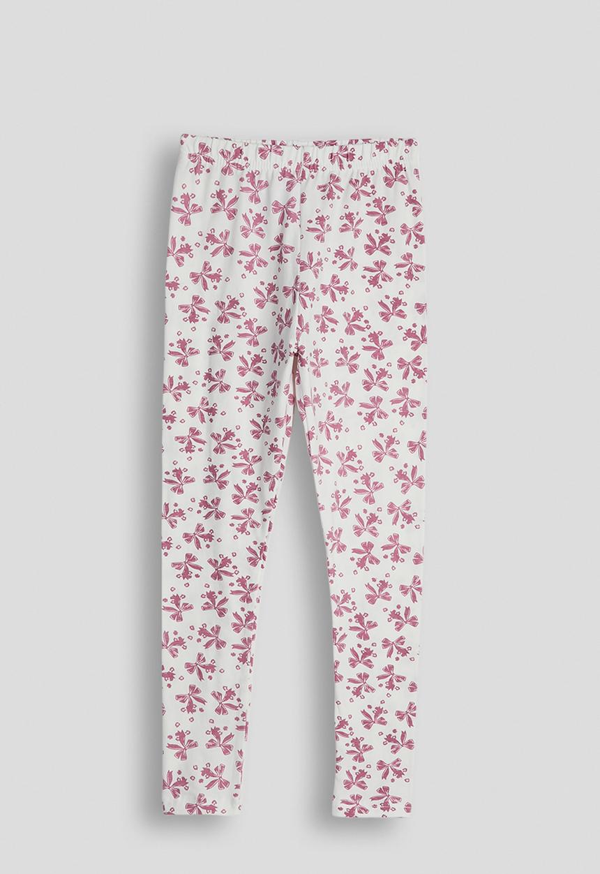 Pop Candy - Tulle hem sweatshirt with aop leggings - pink/aop