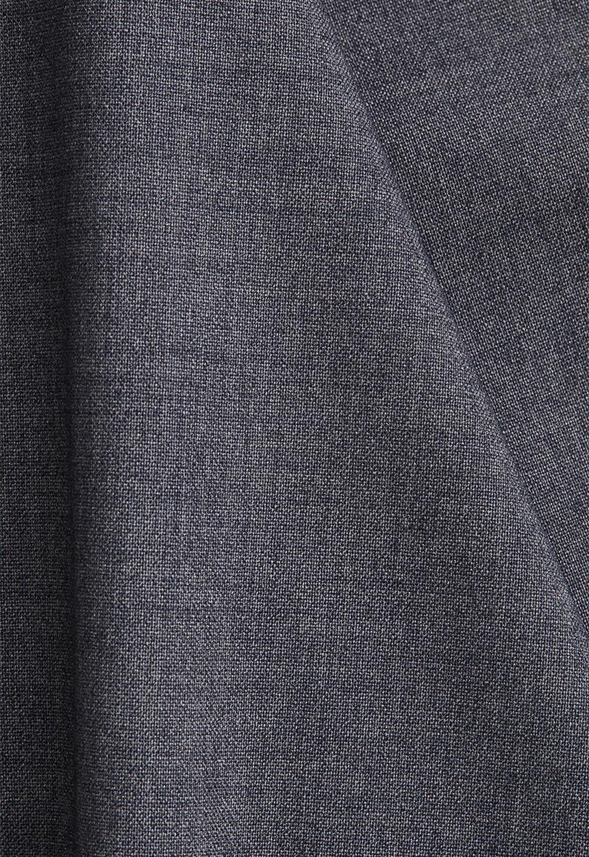 H&M - Midi skirt - grey marl 