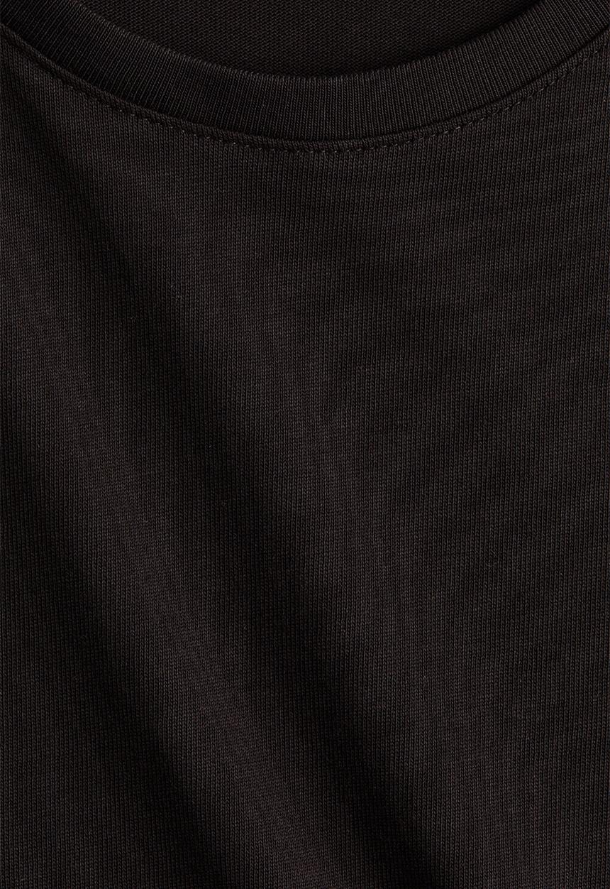 H&M - Peplum top - black