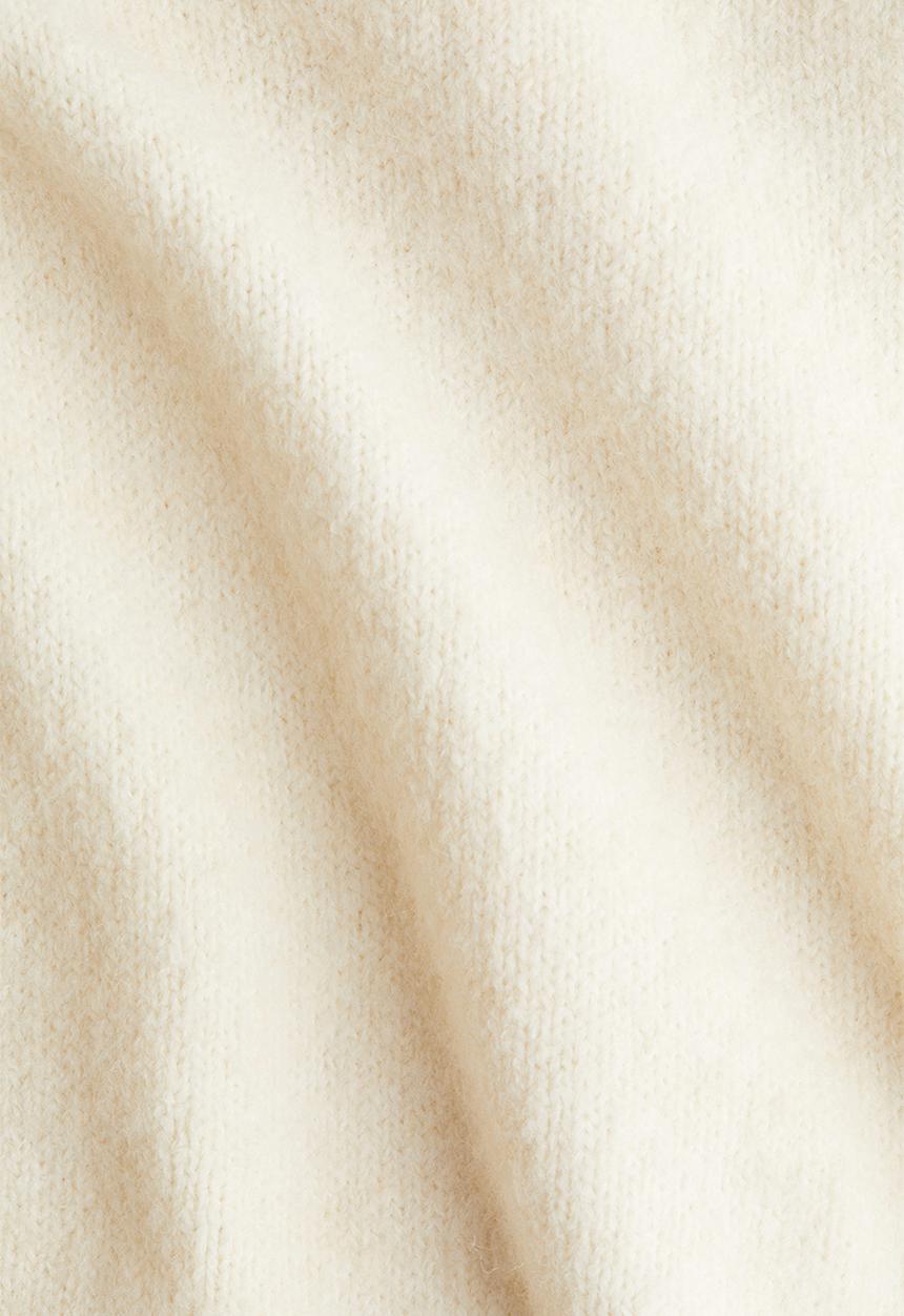 H&M - Short sweater vest - cream