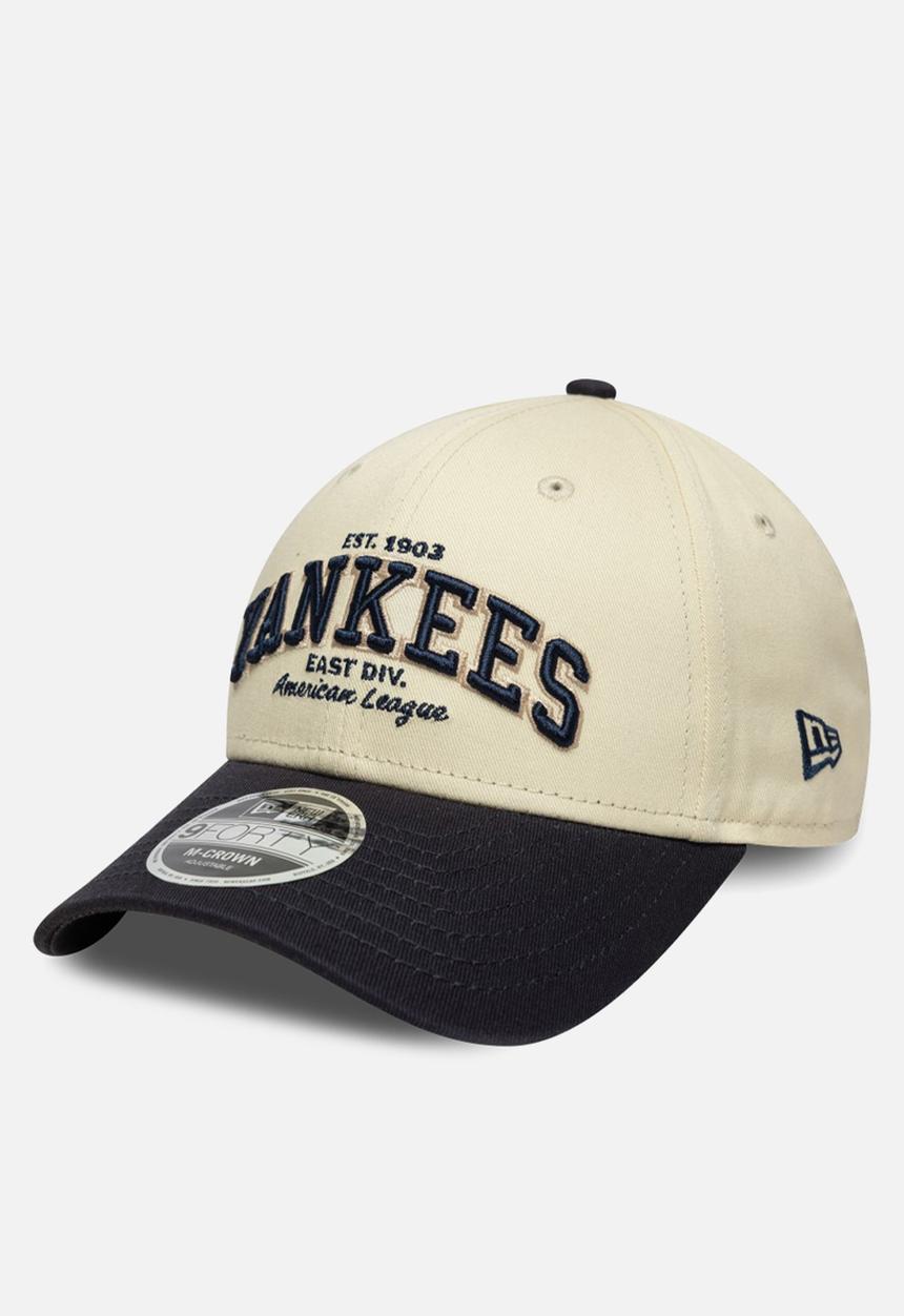 New Era - Wordmark 9Forty® Mc - Neutral & Navy