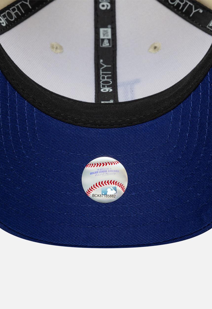 New Era - 9Forty® Mcrown - Light Beige & Blue