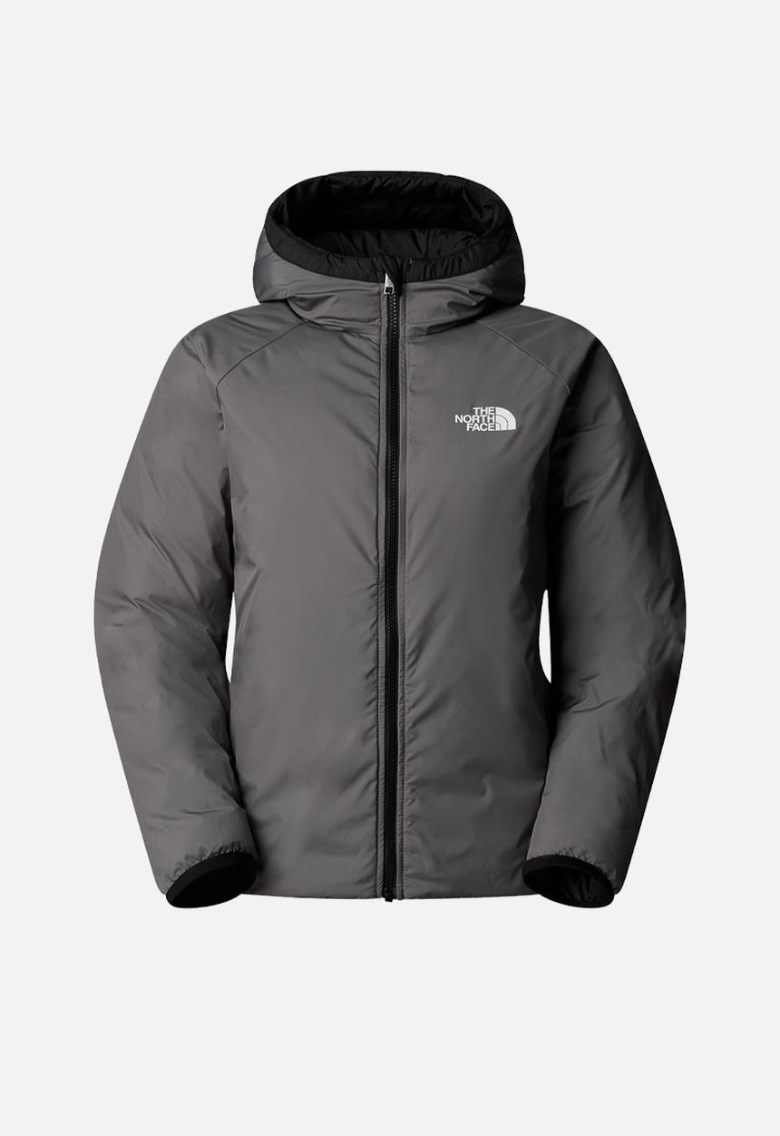 The North Face - B Reversible Perrito Hooded Jacket - Tnf Black/Smoked Pearl