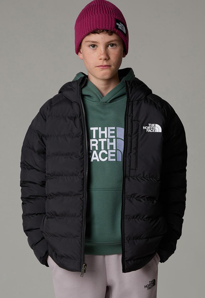 The North Face - B Reversible Perrito Hooded Jacket - Tnf Black/Smoked Pearl