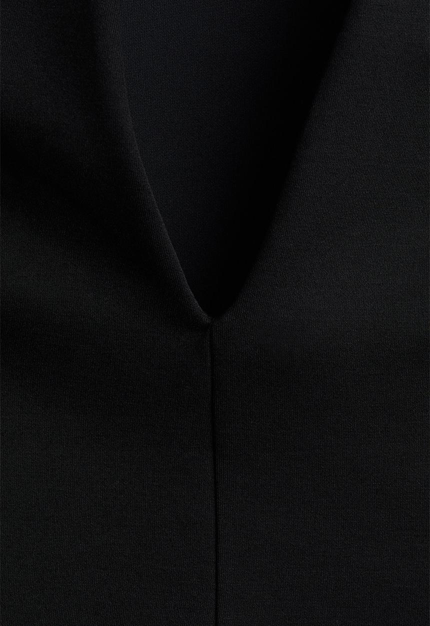 H&M - Deep-back scuba top - black