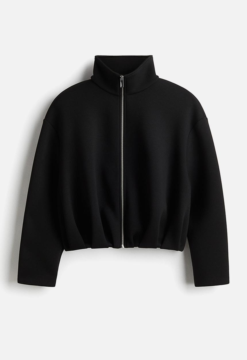H&M - Scuba jacket - black