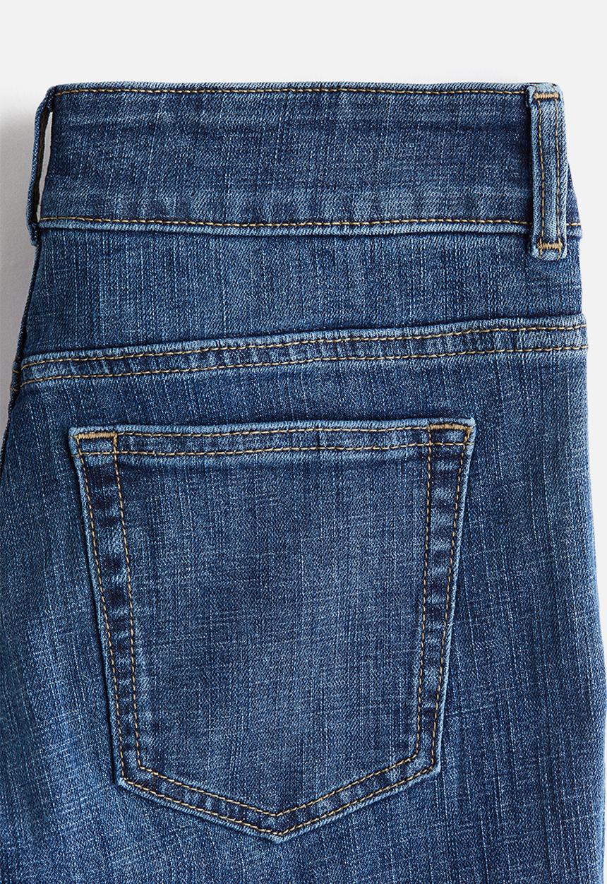 H&M - Flared low jeans - denim blue