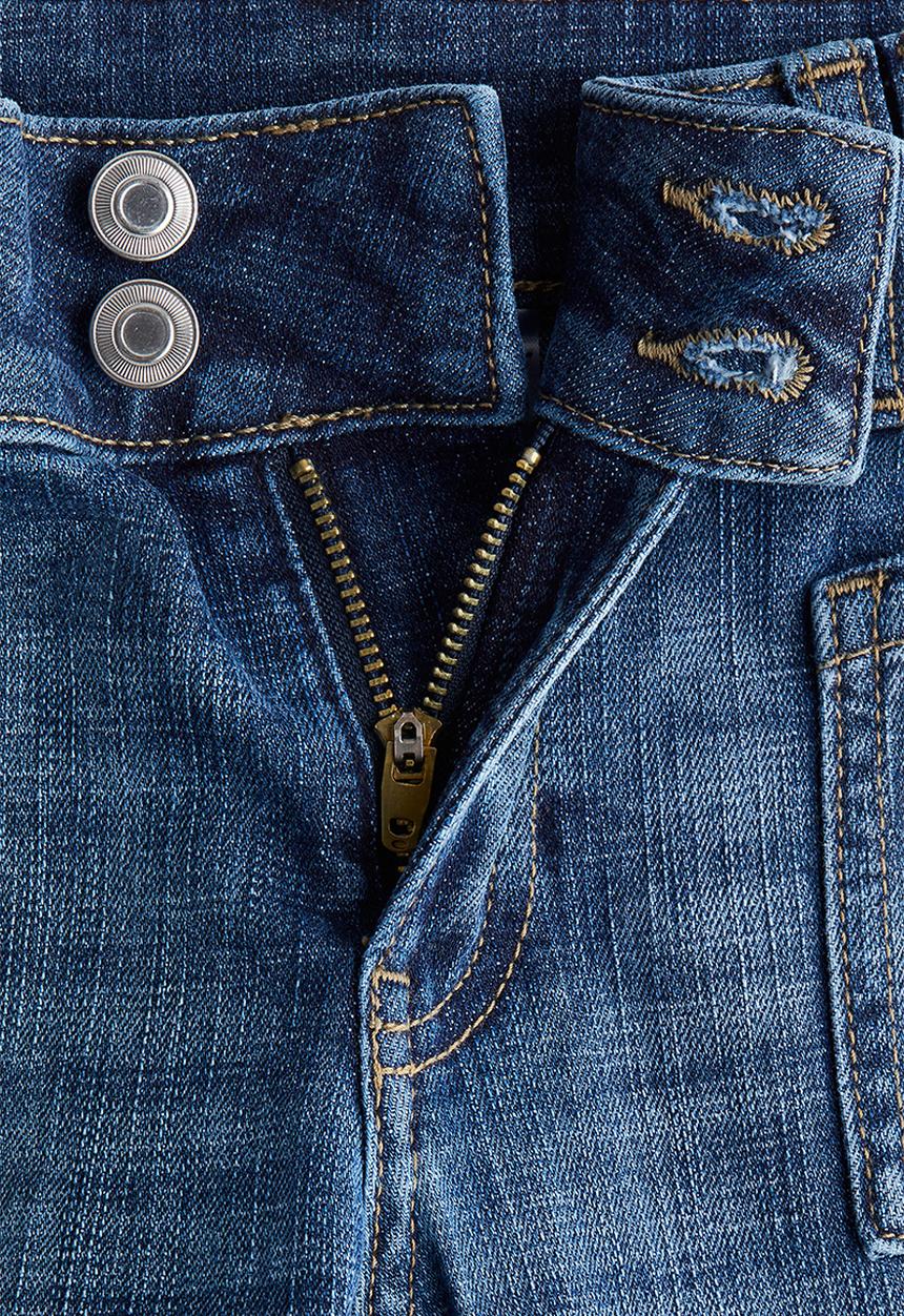 H&M - Flared low jeans - denim blue