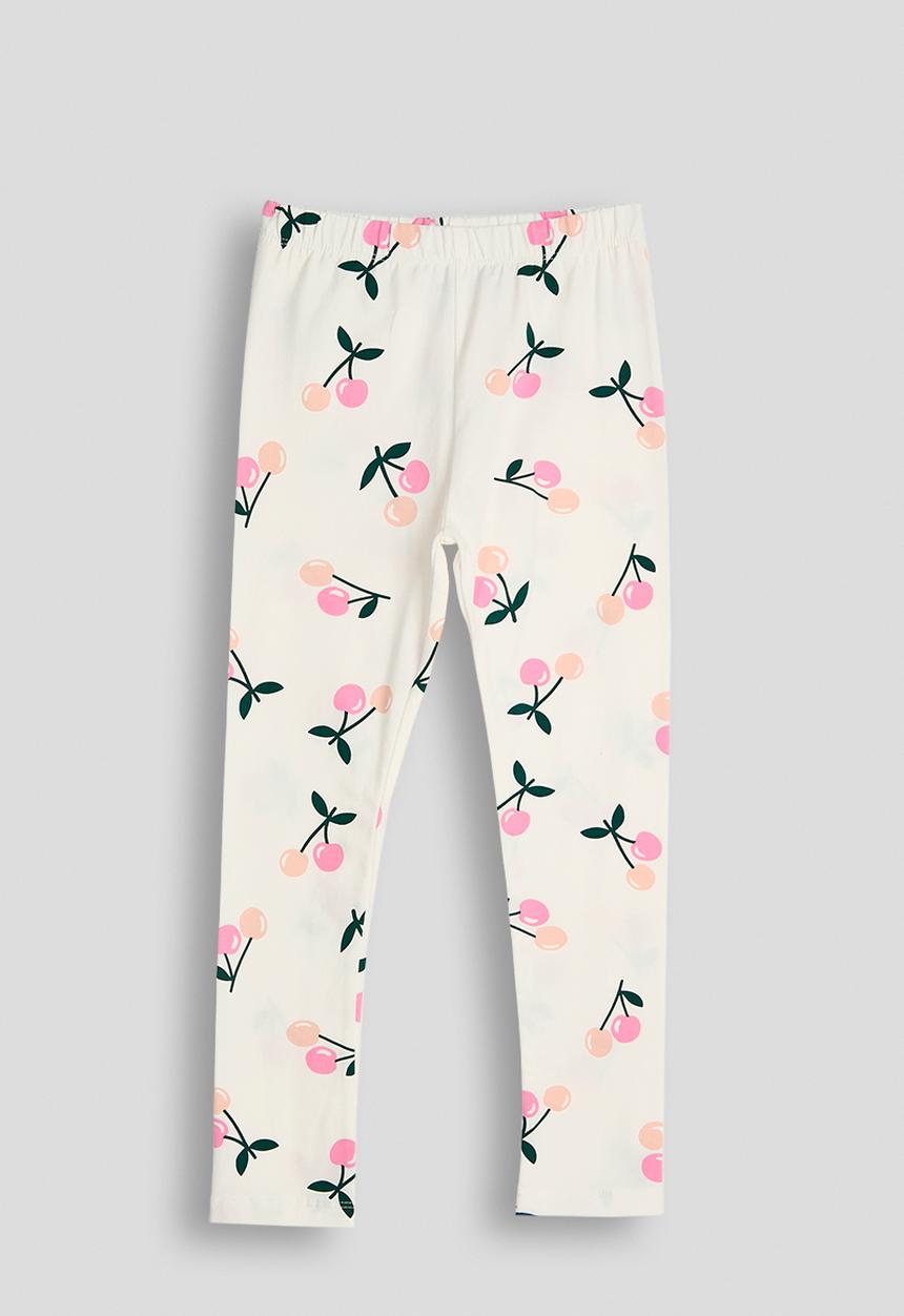 Pop Candy - Leggings - cream/cherry aop