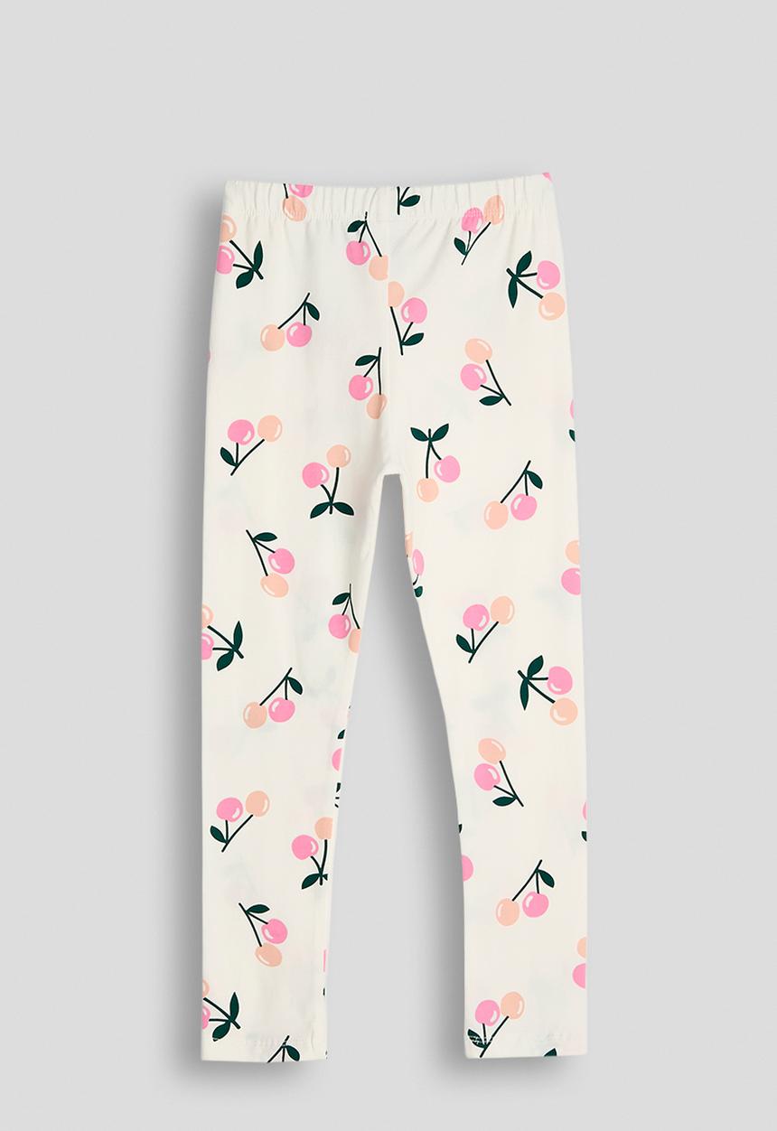 Pop Candy - Leggings - cream/cherry aop