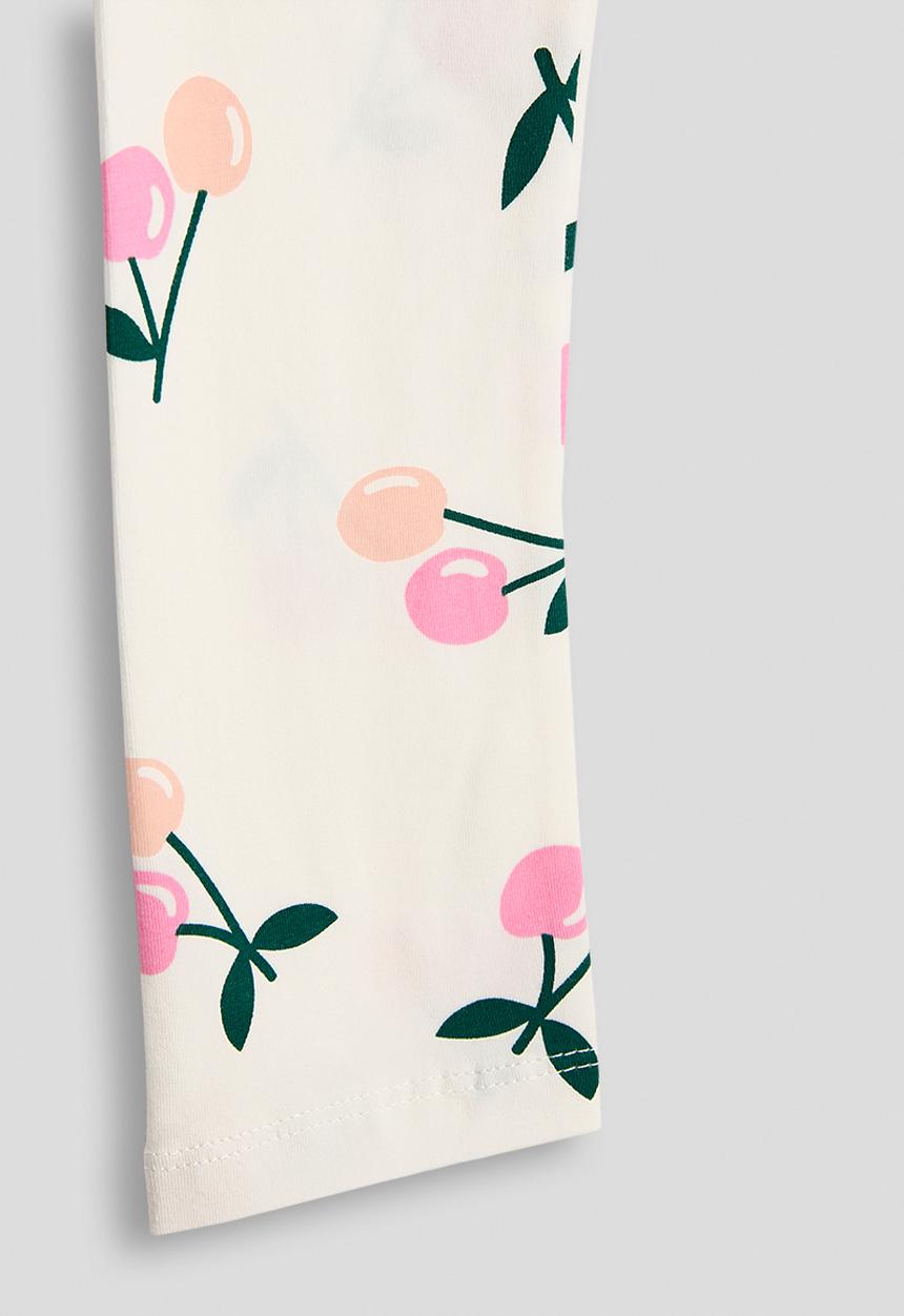 Pop Candy - Leggings - cream/cherry aop