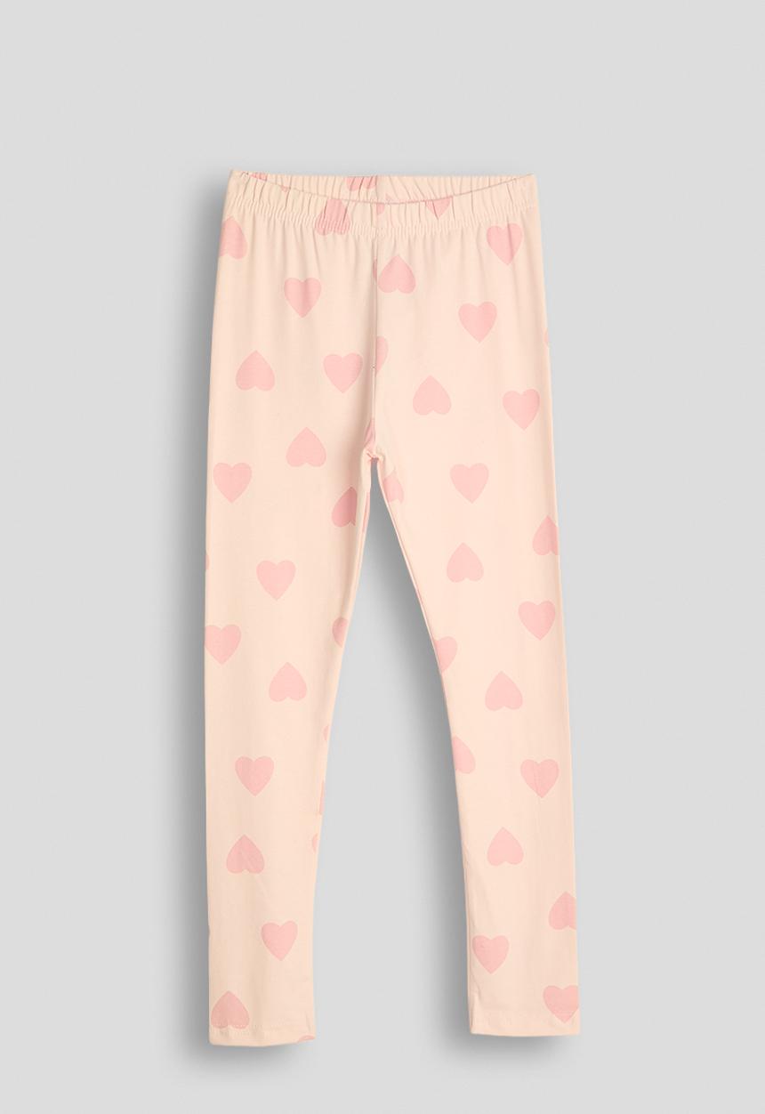 Pop Candy - Leggings - light pink/heart aop
