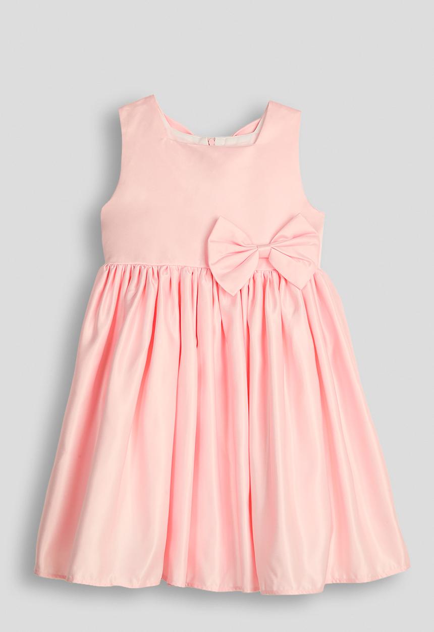 Pop Candy - Occasion skater dress with bow - pink