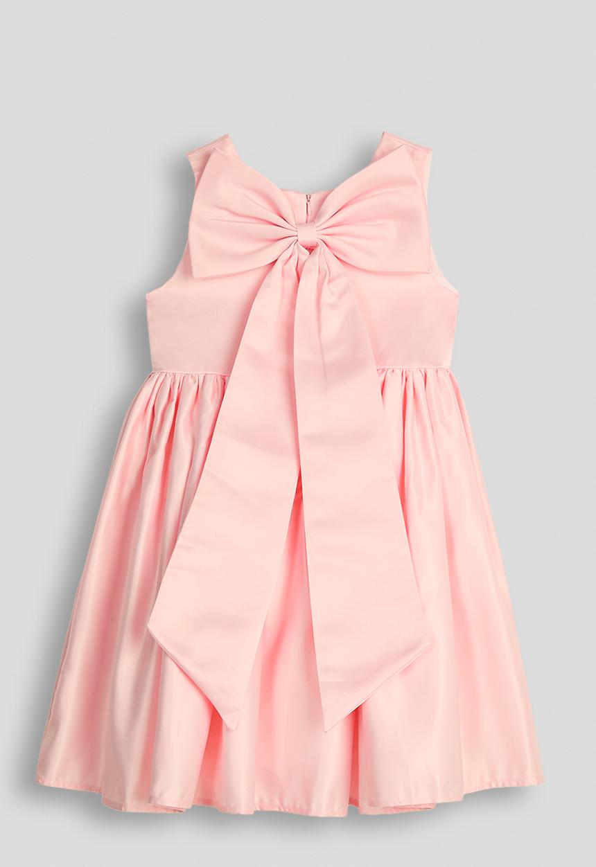 Pop Candy - Occasion skater dress with bow - pink