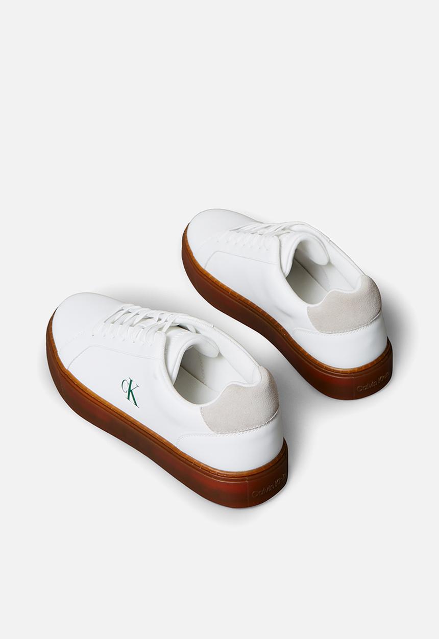 Calvin Klein - Classic Cupsole Laceup - Bright White Chateau Gum