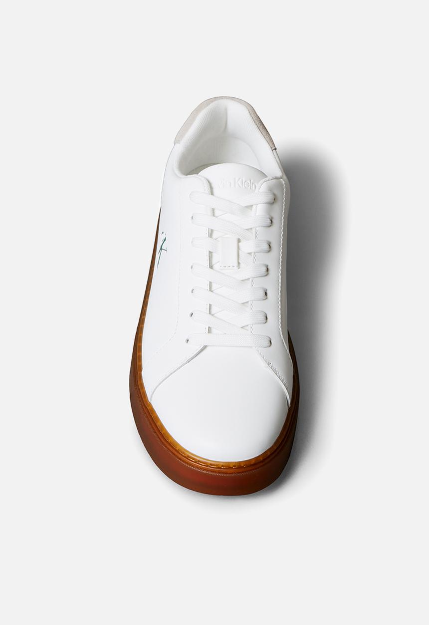 Calvin Klein - Classic Cupsole Laceup - Bright White Chateau Gum