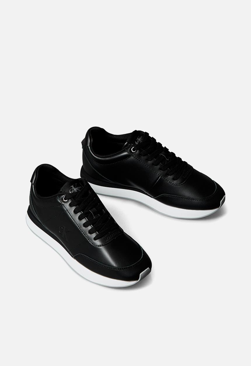 Calvin Klein - Retro Runner Lace Up - Black Formal Gray