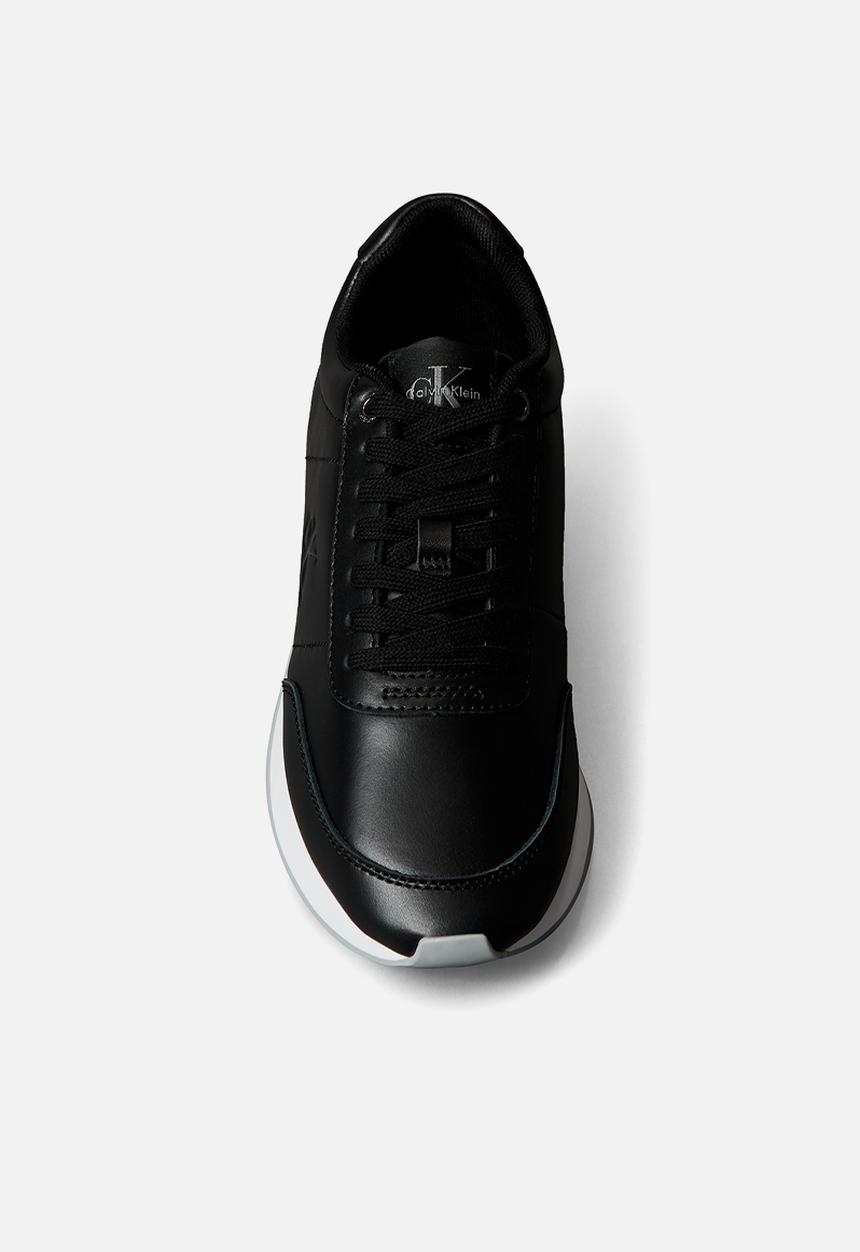 Calvin Klein - Retro Runner Lace Up - Black Formal Gray