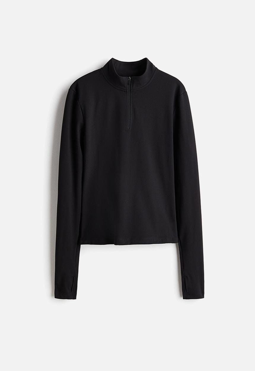 H&M - Sports jacket with softmove™ - black