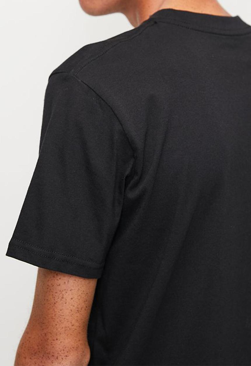 RVCA - Big rvca short sleeve tee - black dk grey logo