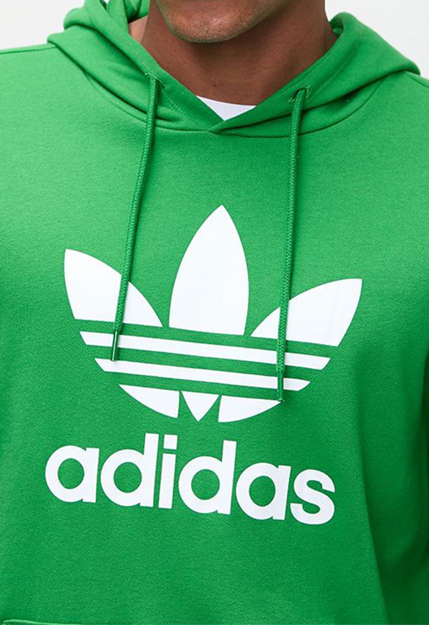 adidas Originals - Trefoil Hood   Green - Green