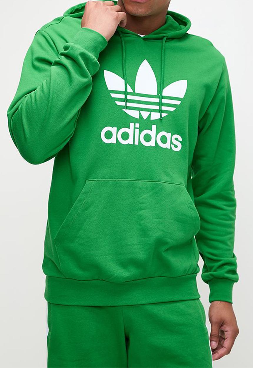 adidas Originals - Trefoil Hood   Green - Green