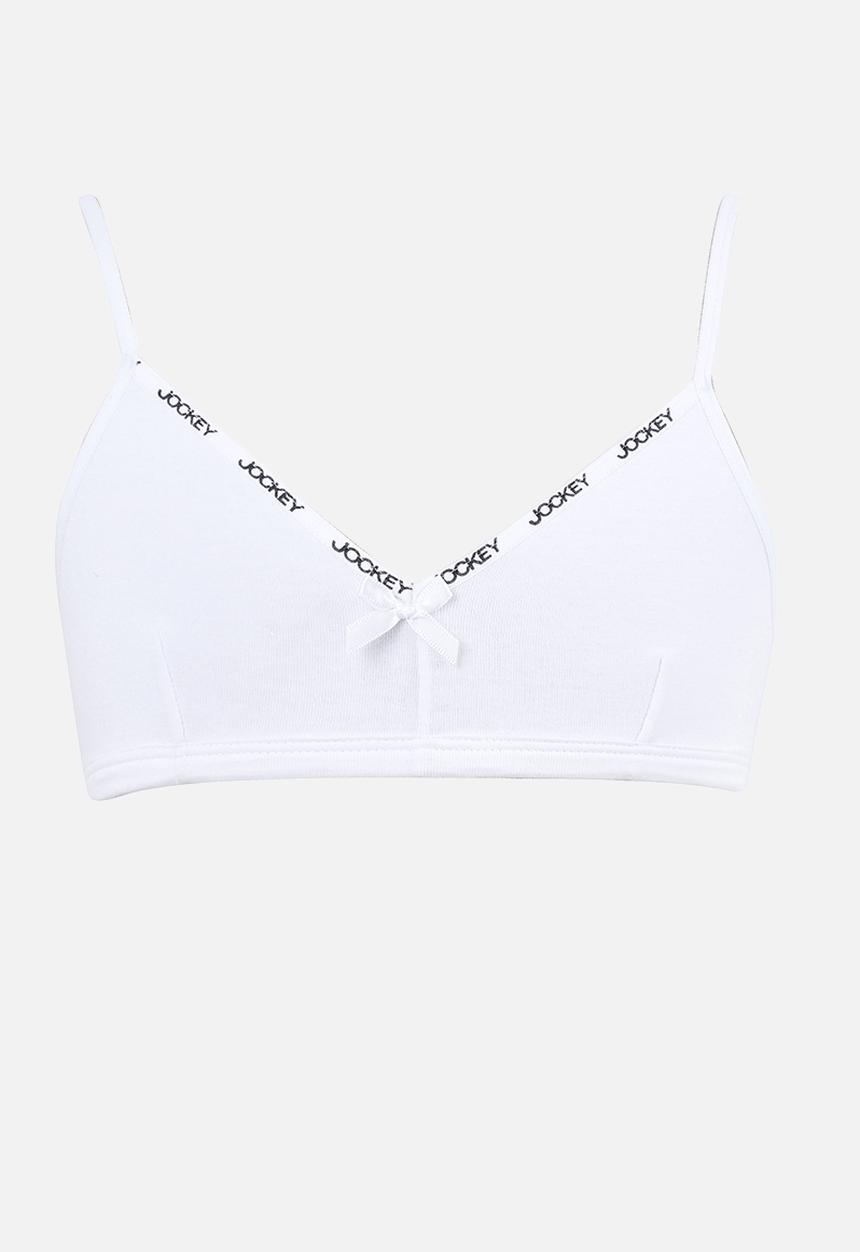 Jockey - Girls Training Bra - White