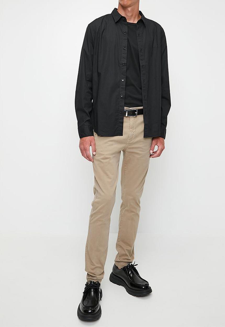 Levi’s® - Long sleeve battery hm shirt slim - jet black street