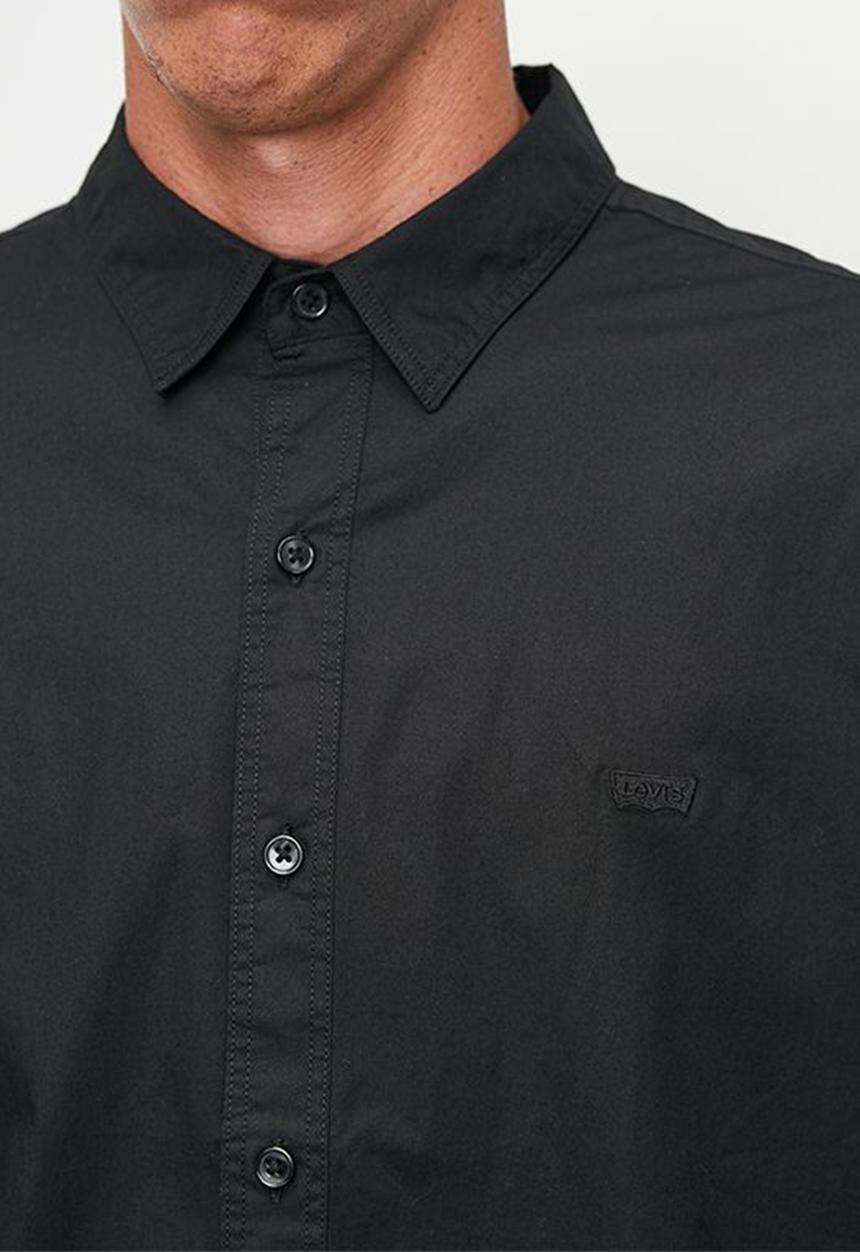 Levi’s® - Long sleeve battery hm shirt slim - jet black street