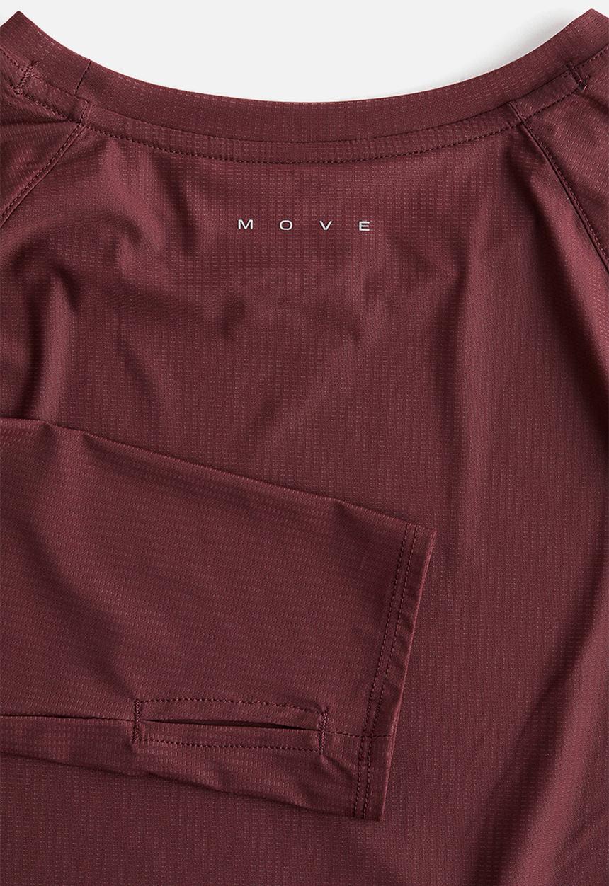 H&M - Running top with drymove™ -  light burgundy