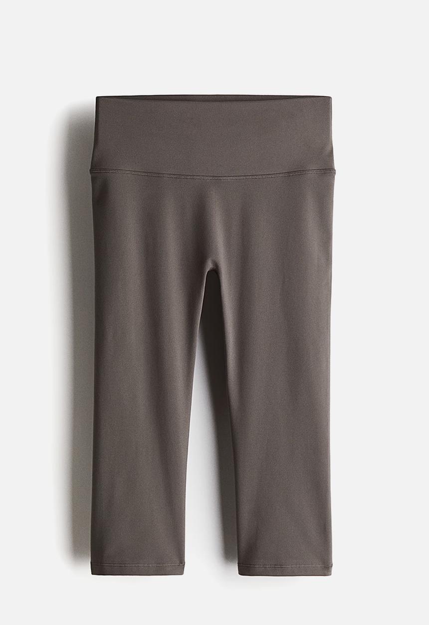 H&M - Capri sports leggings with softmove™ - dark grey