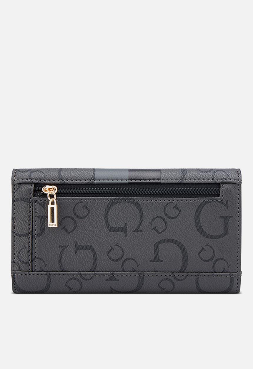 GUESS - Slg Wester Slg Slim Clutch - Coal