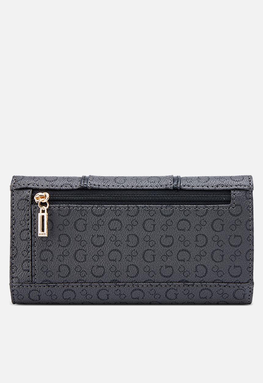 GUESS - Slg Emberly Slg Slim Clutch - Coal