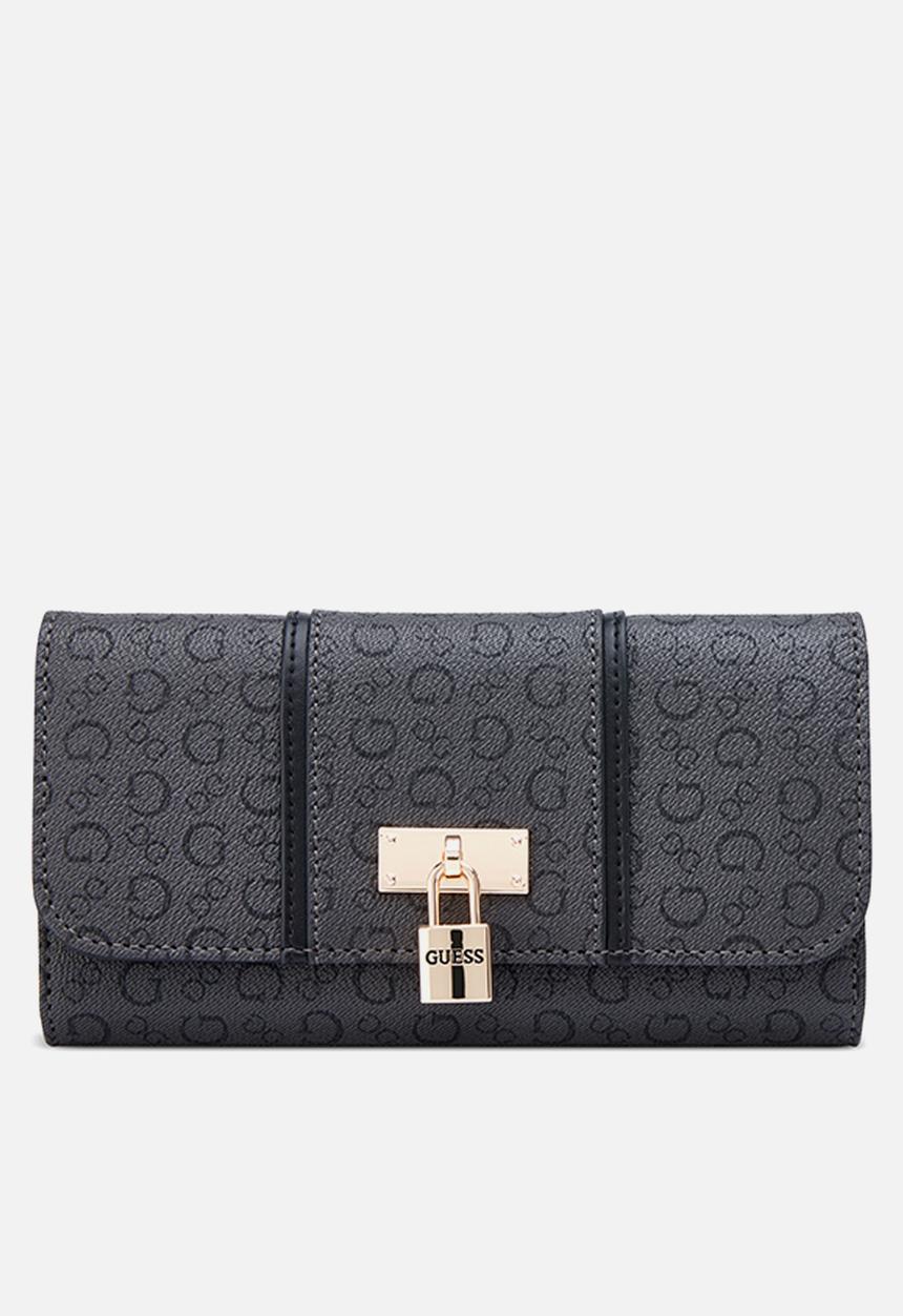 GUESS - Slg Emberly Slg Slim Clutch - Coal