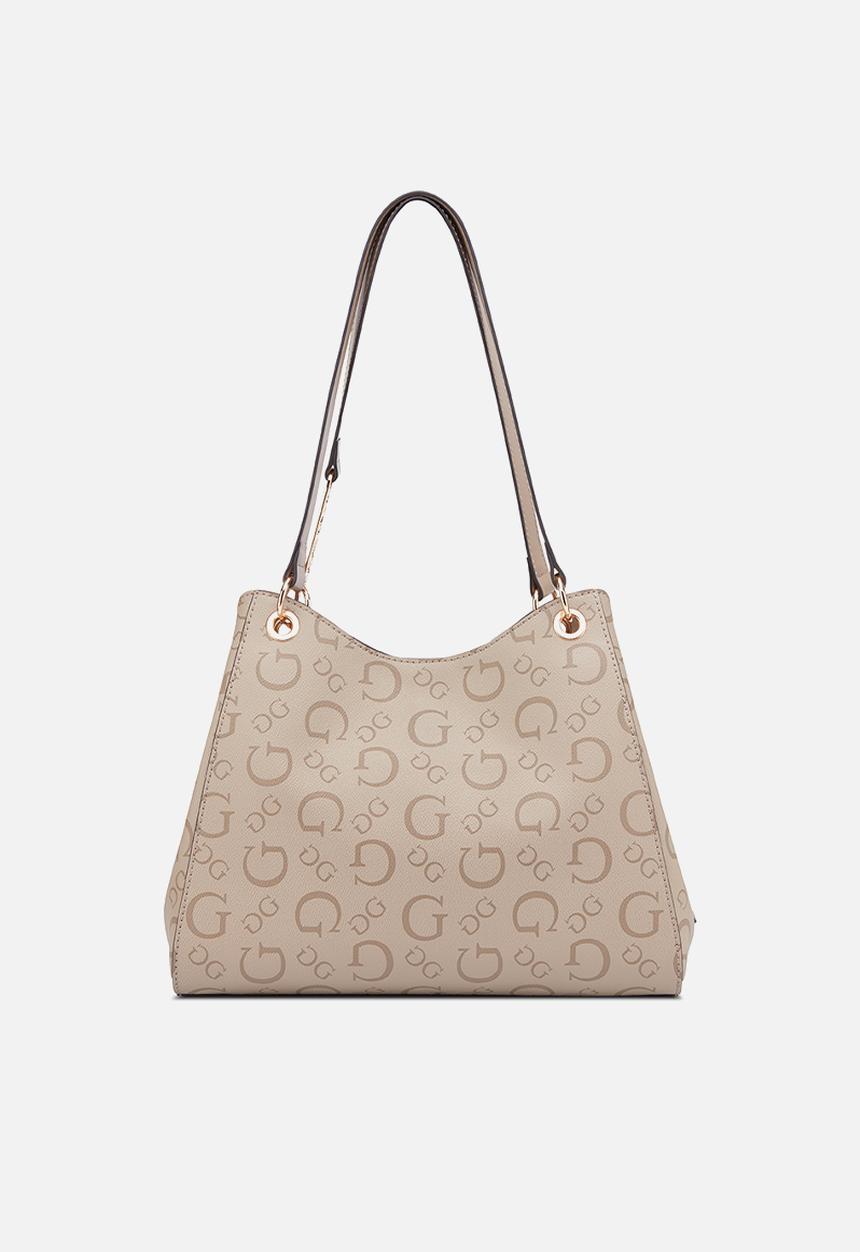 GUESS - Ahb Wester Satchel - Taupe