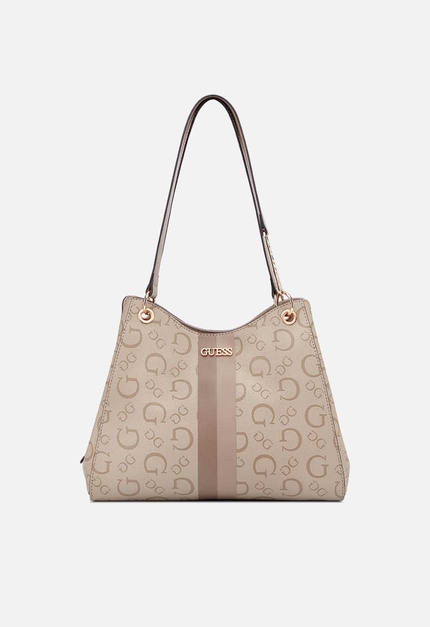 GUESS - Ahb Wester Satchel - Taupe